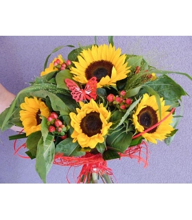 Bukiet kwiatów nr B013