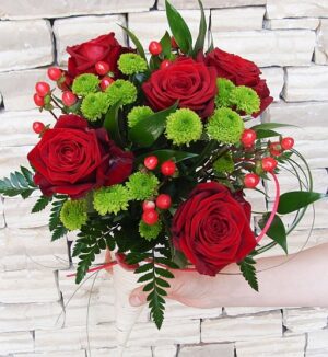 Bukiet kwiatów nr M003