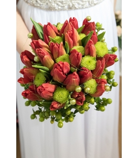 Bukiet ślubny nr S011