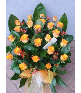 Kosz kwiatów nr K045