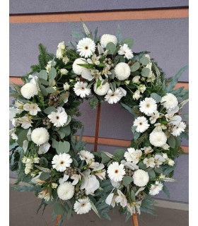 Wieniec z kwiatów żywych nr P036